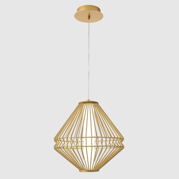 Crystal Lux Светильник подвесной Crystal Lux CUADRA SP15W LED GOLD