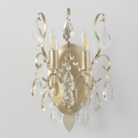 Crystal Lux Бра Crystal Lux ESMIRALDA AP2 GOLD