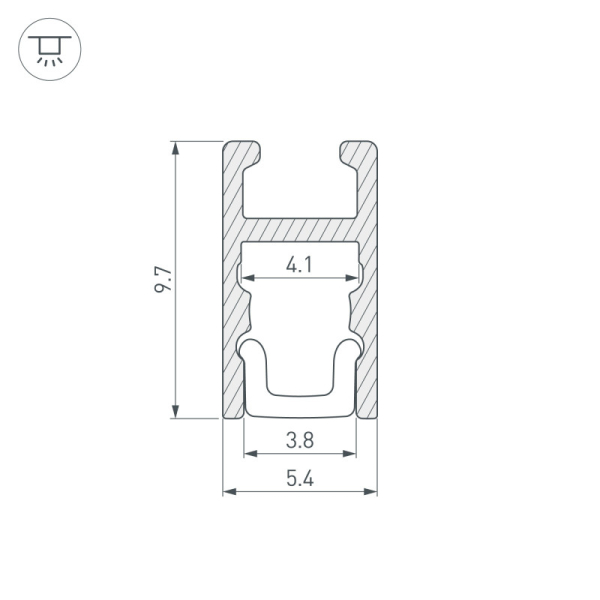 Профиль Arlight 036385