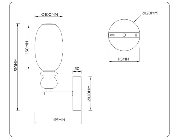 Бра Ambrella Light LH53148