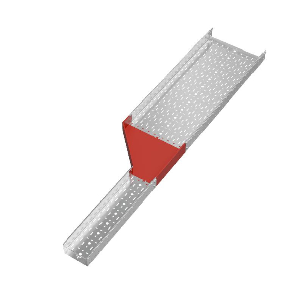 Переходник для лотка левый 100х200-500мм "ПЛЮС" HD85 КМ PL17885