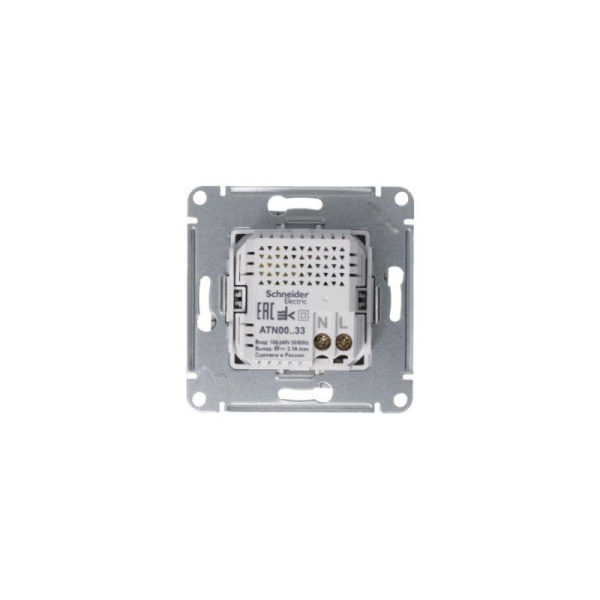 Розетка USB AtlasDesign тип A+A 5В 1х2.1А 2х1.05А механизм жемчуж. SE ATN000433