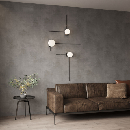 Бра Eurosvet 40035/1 черный жемчуг