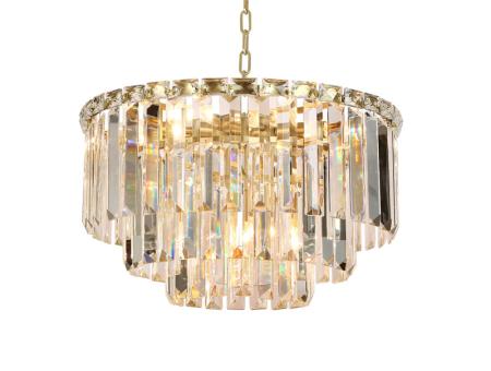 Подвесная люстра Newport 8469+3/С brass