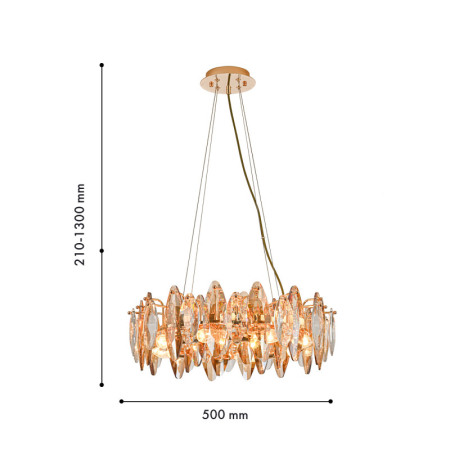 Подвесная люстра Favourite 4719-8P