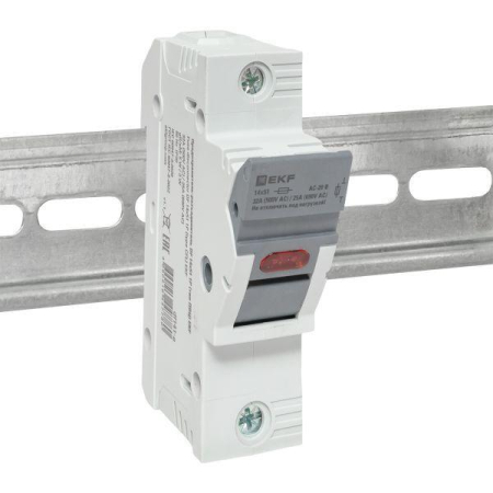 Предохранитель-разъединитель DF 14х51 1п (тип ПВЦ) EKF df141-e