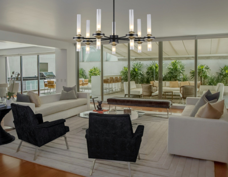 Люстра на штанге Ambrella Light LH55353