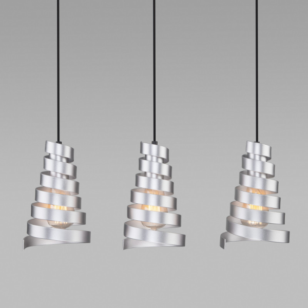 Подвесной светильник Eurosvet 50058/3 серебро