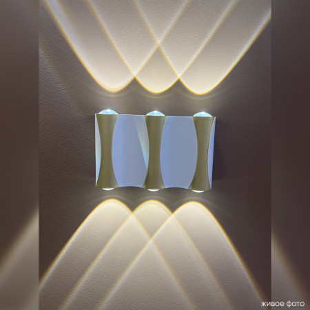 Crystal Lux Бра Crystal Lux CLT 022W3 WH-GO 4000K