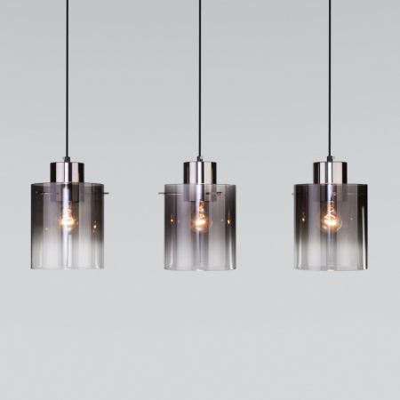 Подвесной светильник Eurosvet 50227/3 дымчатый