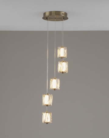 Каскадная люстра Moderli V11713-PL