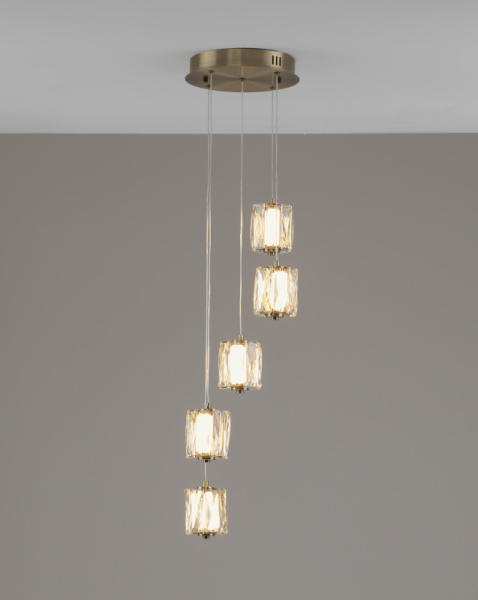 Каскадная люстра Moderli V11713-PL