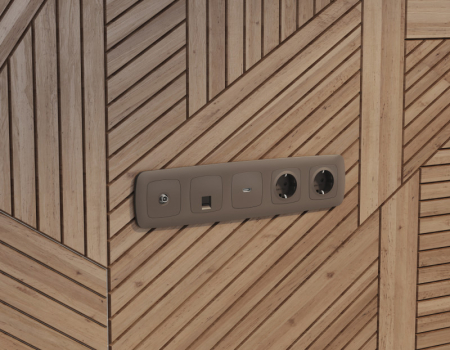 Розетка Ambrella Volt MO642005