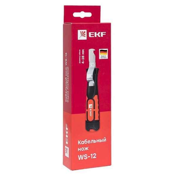 Нож кабельный WS-12 Professional EKF ws-12