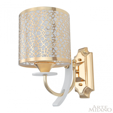 Бра Arte Milano 306067/1W Wh/Gd