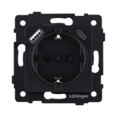 Розетка KOLLINGER REA-004BM