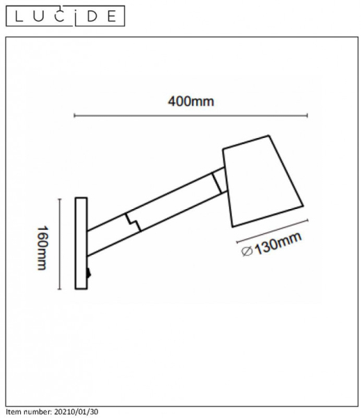 Бра LUCIDE 20210/01/30