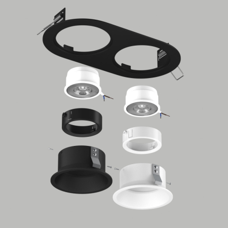 Встраиваемый светильник Lightstar D6570607WBMOD