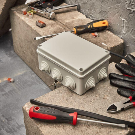 Коробка распаячная ОУ 150x110x70 мм, винт IP55 REXANT