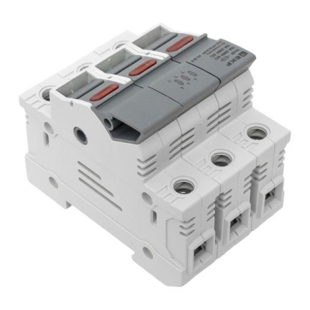 Предохранитель-разъединитель DF 10х38 3п (тип ПВЦ) EKF df103-e