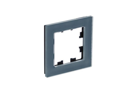 Рамка 1-м AtlasDesign Nature натур. стекло грифель SE ATN360701