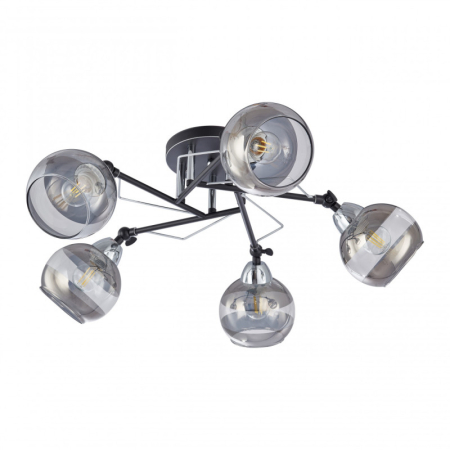 Накладная люстра Arte Milano 323685/5B BK+CR