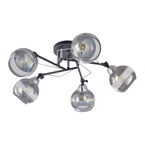 Накладная люстра Arte Milano 323685/5B BK+CR