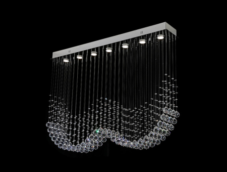 Каскадная люстра Newport 8407/PL chrome