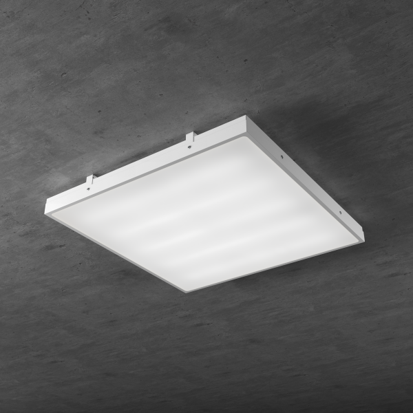 Офис Advanced 595x595x45 50Вт 3000К IP54 Матовое закаленное стекло