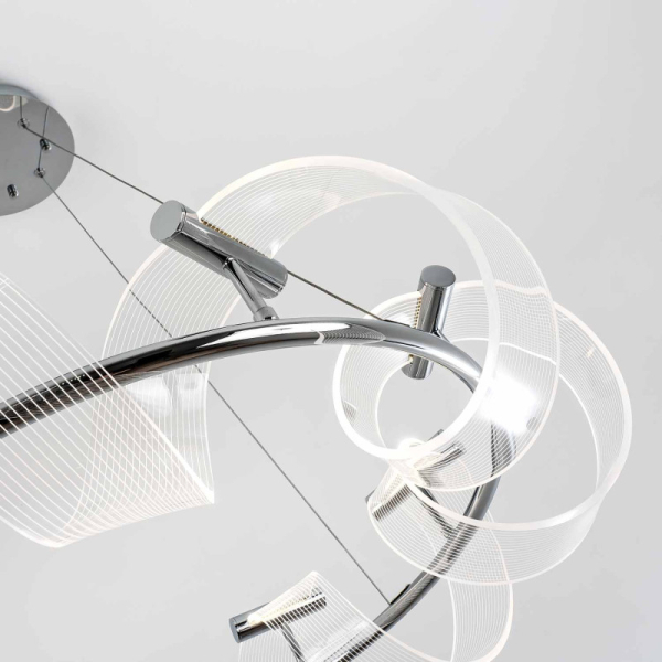 Подвесная люстра MODELUX MS.3029.8 CR