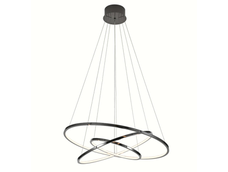 Подвесная люстра Newport 15303N/S black glossy