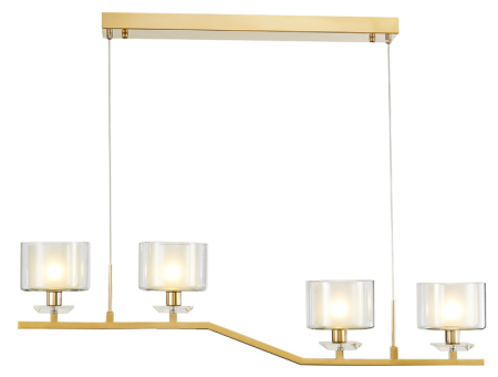 Подвесная люстра Newport 4404/S gold