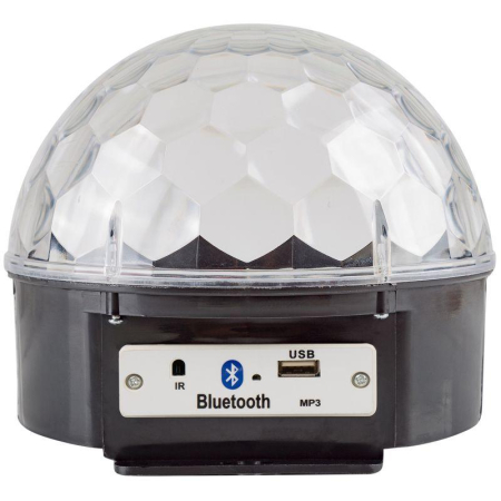 Лампа светодиодная "Диско-шар" RGB 220В с пультом ДУ и Bluetooth IP20 NEON-NIGHT 601-257