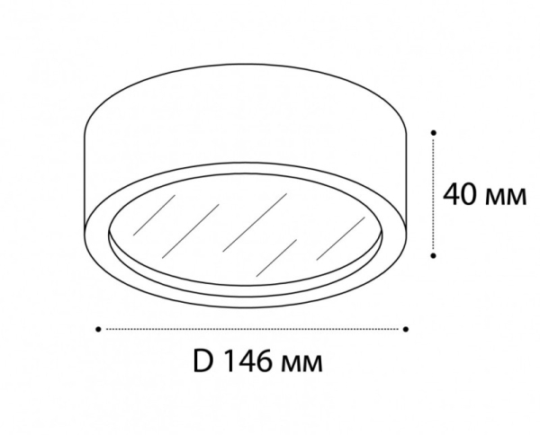 Накладной светильник ITALLINE M04-525-146 white 4000K