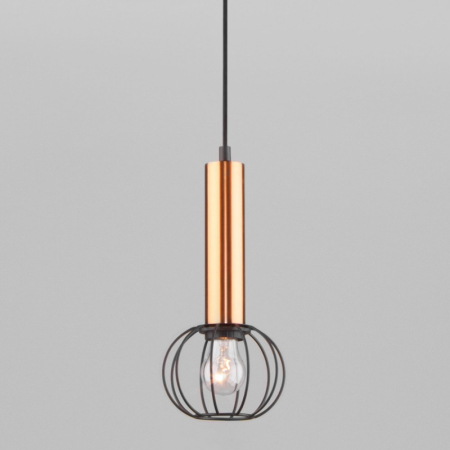 Подвесной светильник Eurosvet 50178/1 черный/бронза