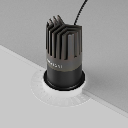 Встраиваемый светильник Maytoni Technical DL122-15W-3K-TRS-B
