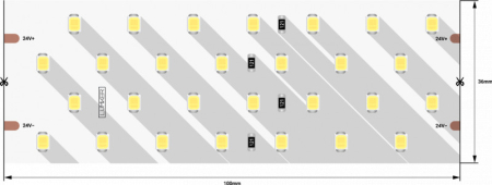 Лента DesignLed DSG2280-24-WW-33