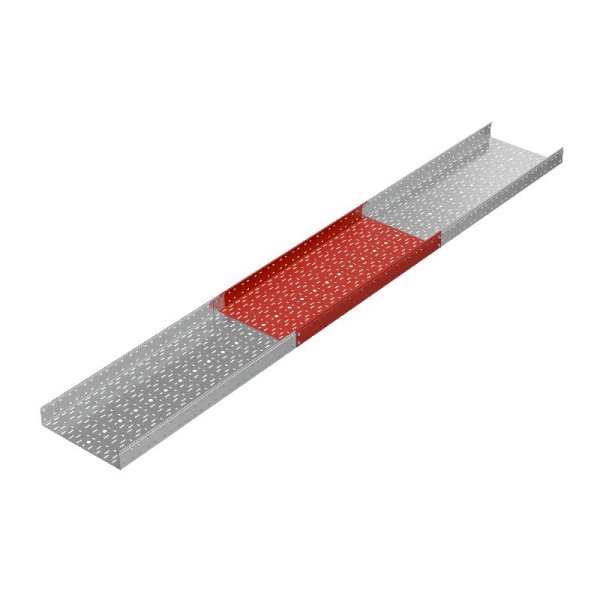 Лоток листовой перфорированный 500х100 L3000 1мм "Стандарт ПЛЮС" LPEplus100-500-1.0-3000 INOX304 КМ PL5190