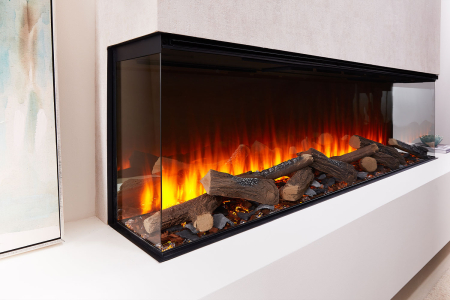 British Fires New Forest 1200 with Signature logs