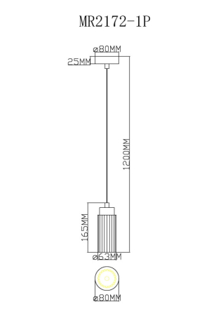 Подвесной светильник MyFar MR2172-1P