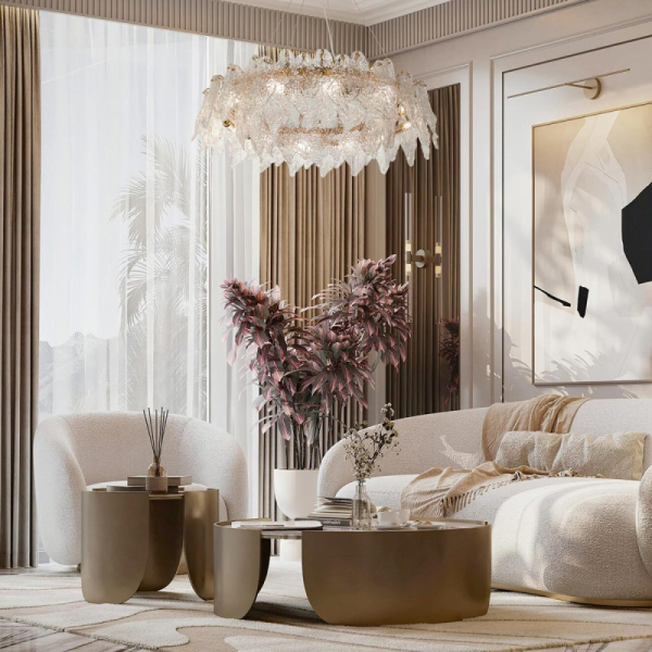 Подвесная люстра MODELUX MS.2290.12 GD