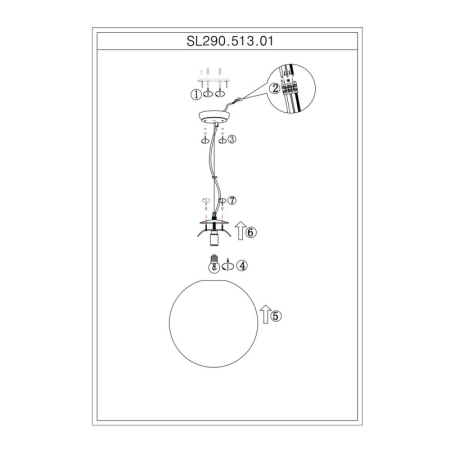 Подвесной светильник ST-Luce SL290.513.01