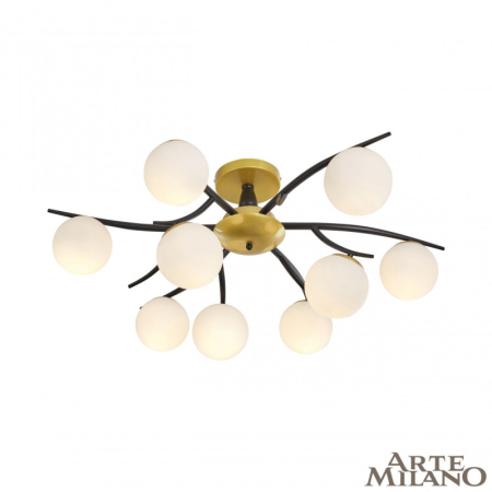 Накладная люстра Arte Milano 273408/9 BK/GD