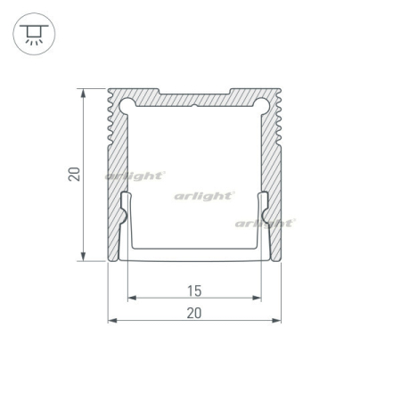 Профиль Arlight 036038