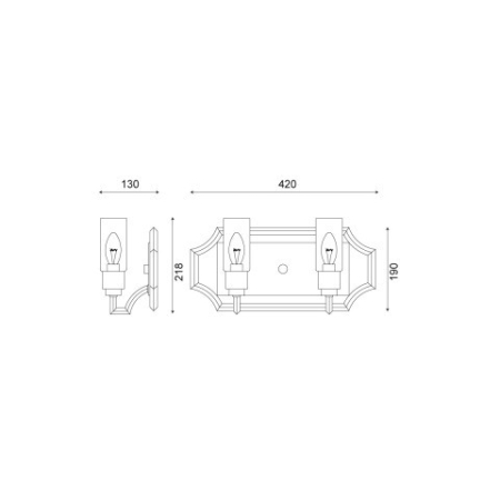 Бра Vele Luce VL4214W02