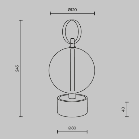 Maytoni MOD478RL-L3B3K
