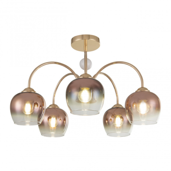 Люстра на штанге Arte Milano 325410/5 FG+WH