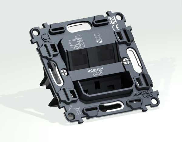 Розетка Ambrella Volt VM189