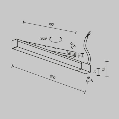 Драйвер Maytoni Technical TRX239DR-100B