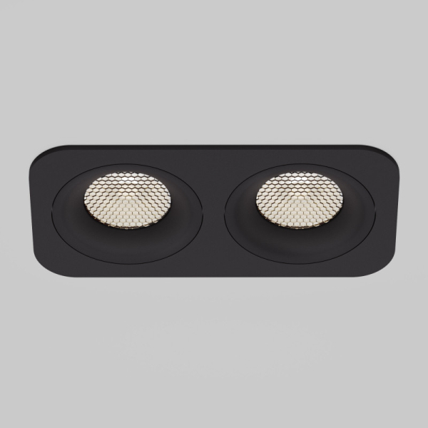 Встраиваемый светильник Elektrostandard 15277/LED 20W 4000K черный